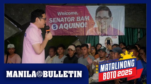 Hiring of K-12 graduates included in Bam Aquino’s platform