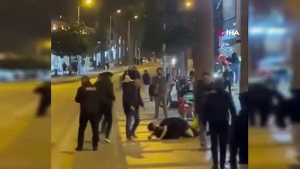 KENTİN GÖBEĞİNDE LAF ATMA KAVGASI