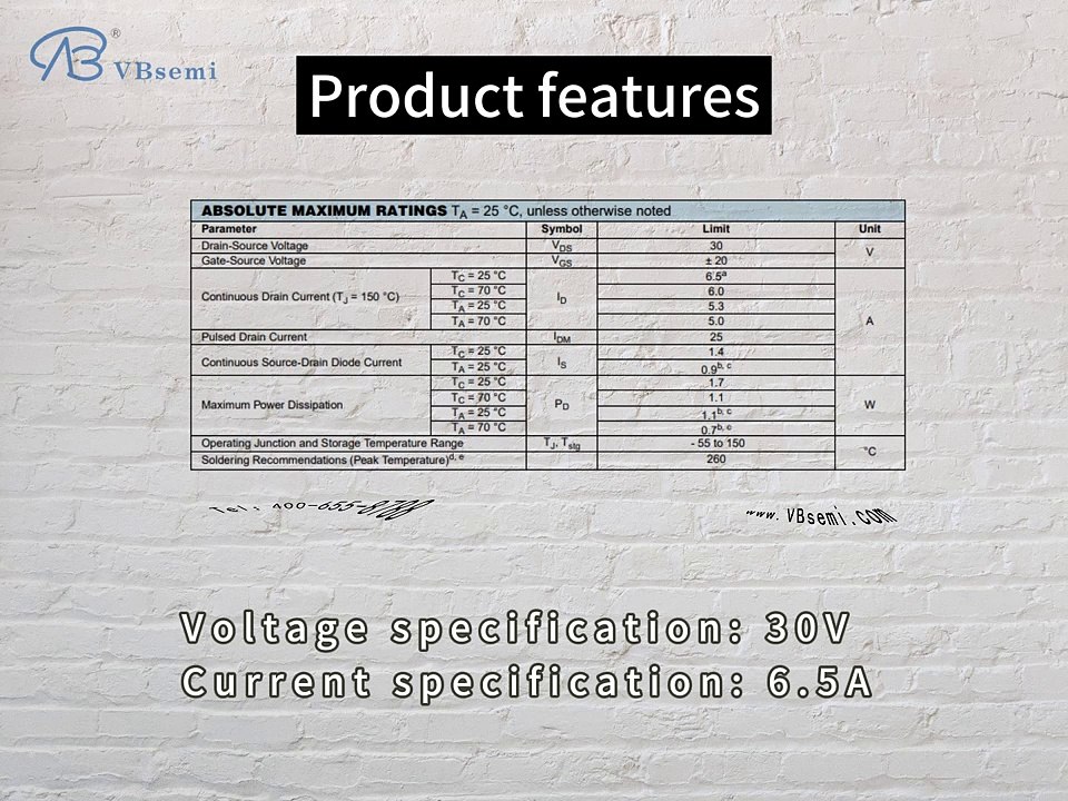 SPN3402S23RGB-VB is a SOT23 package N-Channel field effect MOS tube