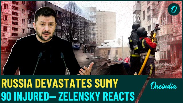 Russia Strikes Sumy: Deadly Strike Amid Ceasefire Talks – 90 Injured in Ukraine, Including Children
