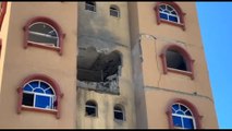 Attacco israeliano a Gaza, danni all'edificio della Croce Rossa
