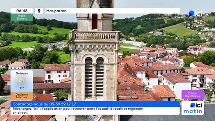 25/03/2025 - ici matin par ici Pays Basque en vidéo