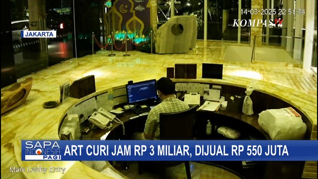 Modus Tukar dengan Jam Palsu, ART Curi Jam Majikan Seharga Rp3 Miliar