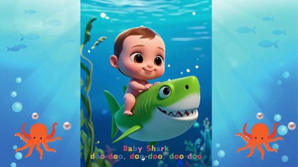 🦈 Baby Shark Song | Fun & Catchy Shark Family Dance | Nursery Rhymes & Kids Songs 🎶