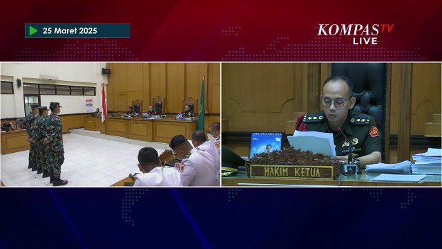 Tok! 2 Terdakwa TNI AL Divonis Hakim Militer Penjara Seumur Hidup, di Kasus Penembakan Bos Rental
