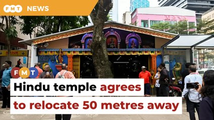 Hindu temple at centre of controversy agrees to relocate