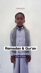 Surah Al-Ikhlas –🌙 Ramadan & Qur’an with Our Students | HCR Education Project