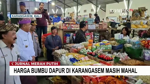 Sidak Pasar Jelang Idulfitri, Bupati Karangasem Temukan Harga Bumbu Dapur Masih Tinggi