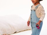 Salopette longue en denim Jack Coloris bleu  Natalys