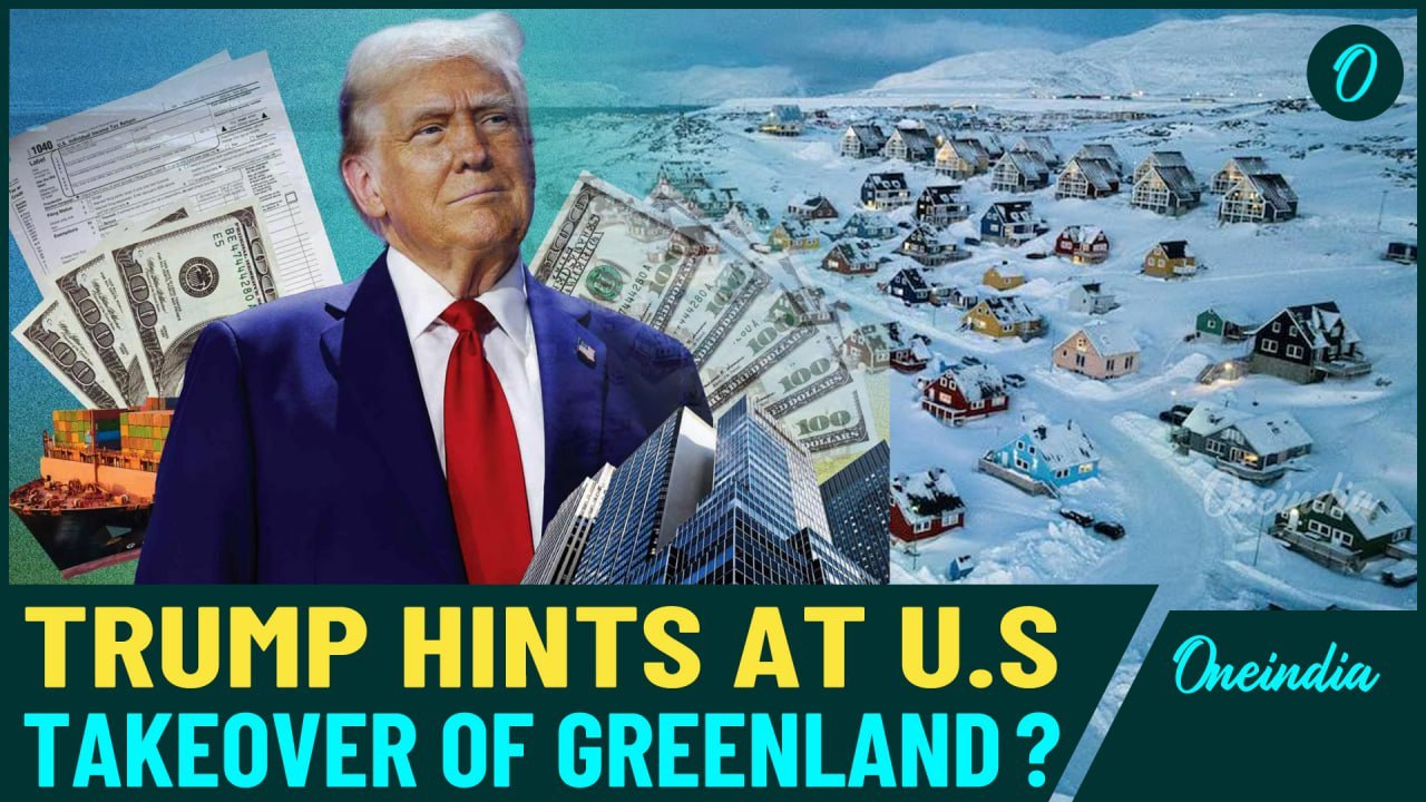 Trump Reveals Shocking Greenland Takeover Plan; Confirms US' Annexation Of Greenland | Video