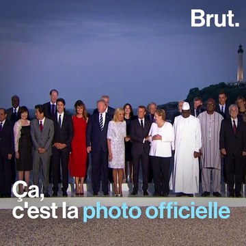 7 puissances mondiales, 23 hommes, 1 seule femme.