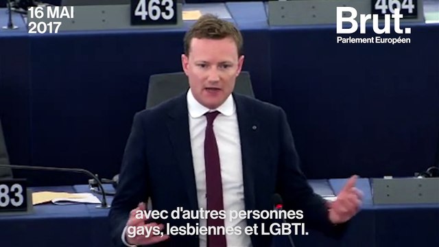 Message de soutien aux homosexuels tchétchènes au Parlement eu...