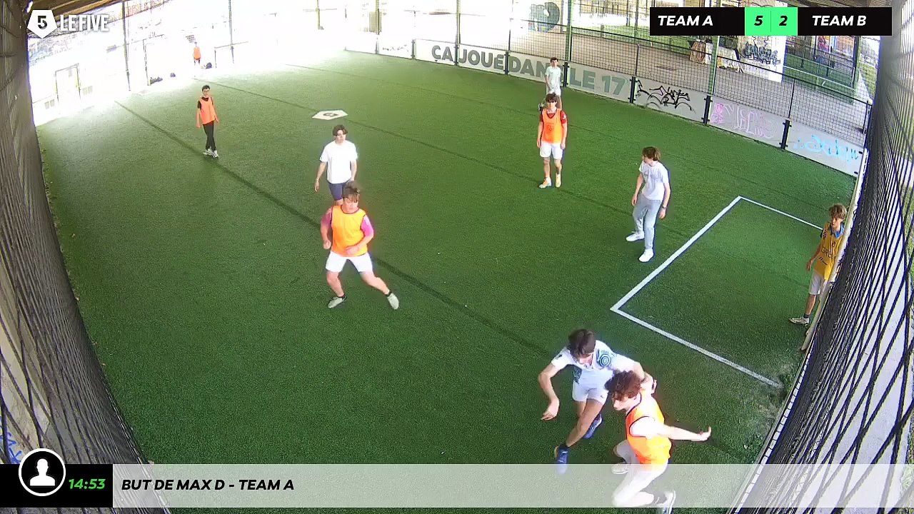 But de Max D - Team A