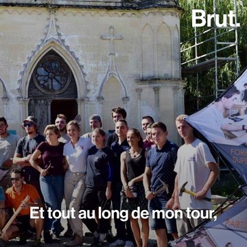 Sonia a quitté les études de médecine pour la maçonnerie