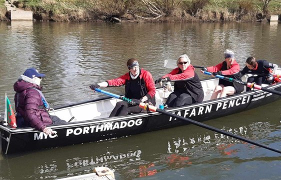 MYC Rowers Porthmadog finish first and third at The Montford Challenge