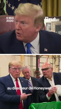 Trump et les masques : une relation compliquée