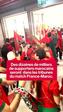 Contre la France, des milliers de supporters marocains attendus
