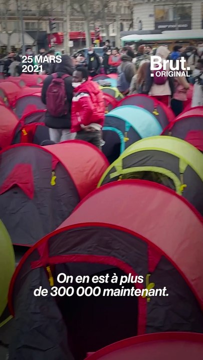 Un nouveau camp place de la République à Paris car "rien n’a changé"