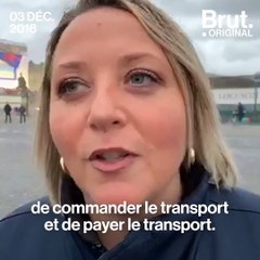 Alexia, ambulancière à Marseille, manifestait à Paris le 3 décembre