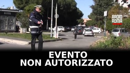 Evento non autorizzato a San Lorenzo, intervento polizia locale