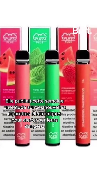 Les cigarettes Puff bientôt interdites en France ?