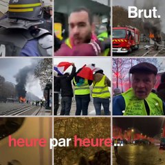 Au cœur de la manifestation des gilets jaunes, heure par heure