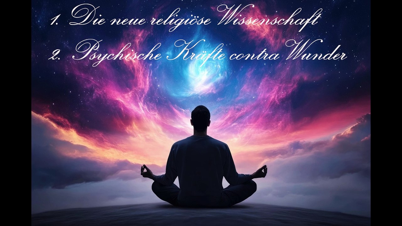 Die neue religiöse Wissenschaft - Psychische Kräfte contra Wunder