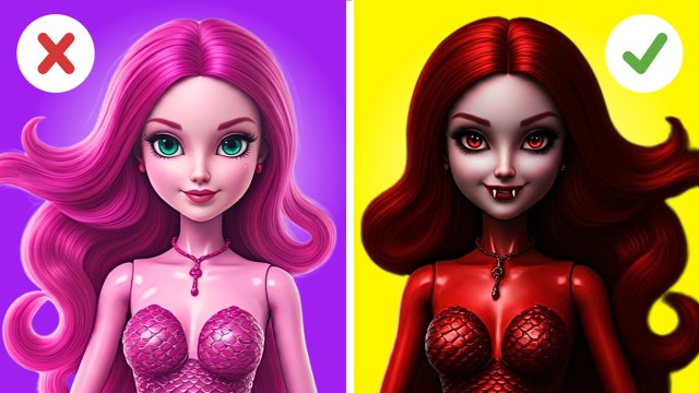 La Sirène se Transforme en un Vampire SOMBRE ! Sera-t-elle Acceptée ou REJETÉE ?