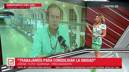 ​Tuto evita hablar de encuestas, pero señala que está “bien encaminado” para liderizar el bloque de oposición