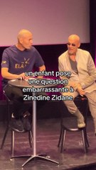 Un enfant pose une question embarrassante à Zinedine Zidane…