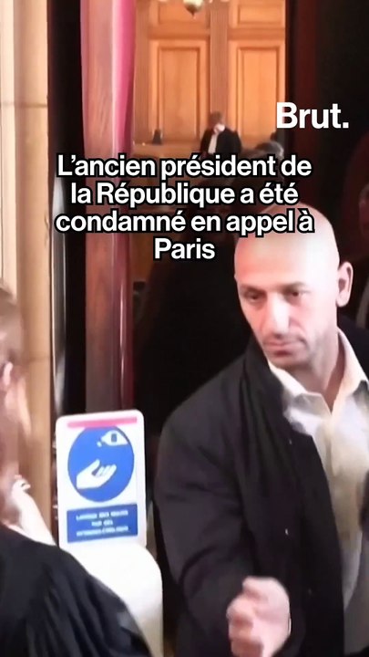 Nicolas Sarkozy a été condamné en appel à trois ans de prison.