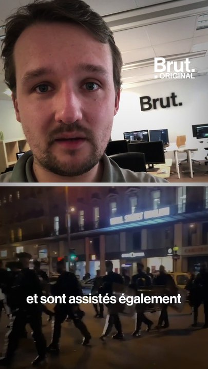 Un camp de réfugiés violemment évacué à Paris