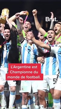 L’Argentine est Championne du monde de football