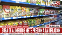 Los alimentos siguen subiendo y meten presión sobre las cifras de inflación