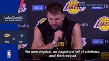 Doncic urges key players to speak up during poor Lakers run