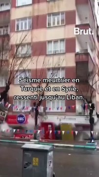 Séisme meurtrier en Turquie et en Syrie.