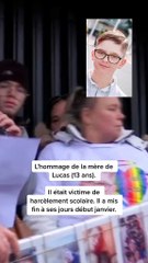 Une marche blanche s’est déroulée ce dimanche à Épinal pour rendre hommage au jeune Lucas.