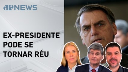 Bolsonaro desembarca em Brasília para acompanhar julgamento; Deysi, Piperno e Acacio analisam