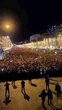 1 million de personnes sur les Champs-Elysées pour le nouvel an.