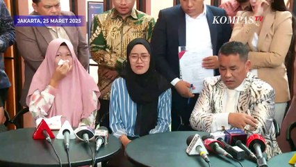 Pecah Tangis Anak Kapolsek Negara Batin saat Temui Hotman Paris: Ayah Difitnah Terima Setoran!