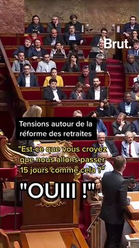 Ambiance tendue à l’Assemblée pour le début des débats sur la réforme des retraites.