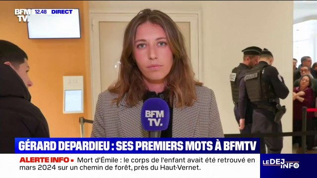 Je l’attrape par les hanches : Gérard Depardieu reconnaît pour la première fois un contact physique avec l'une des plaignantes, au deuxième jour de son procès