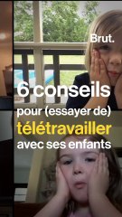 6 conseils pour (essayer de) télétravailler en présence de ses enfants