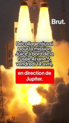 Décollage réussi pour la mission Juice à bord de la fusée Ariane 5