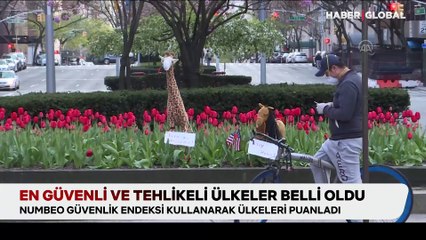 En güvenli ve tehlikeli ülkeler belli oldu