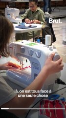 À Lille, des bénévoles fabriquent des masques