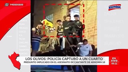 Crimen de Paul Flores: Capturan a cuarto presunto implicado en asesinato del 'Russo' de Armonía 10