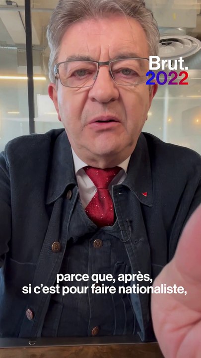 Présidentielle 2022 : le patriotisme selon Jean-Luc Mélenchon