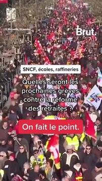 On fait le point sur les prochaines grèves contre la réforme des retraites.