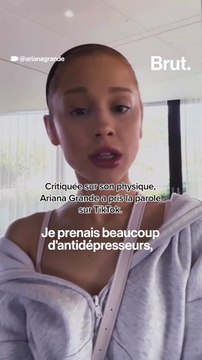 Critiquée sur son physique Ariana Grande prend la parole